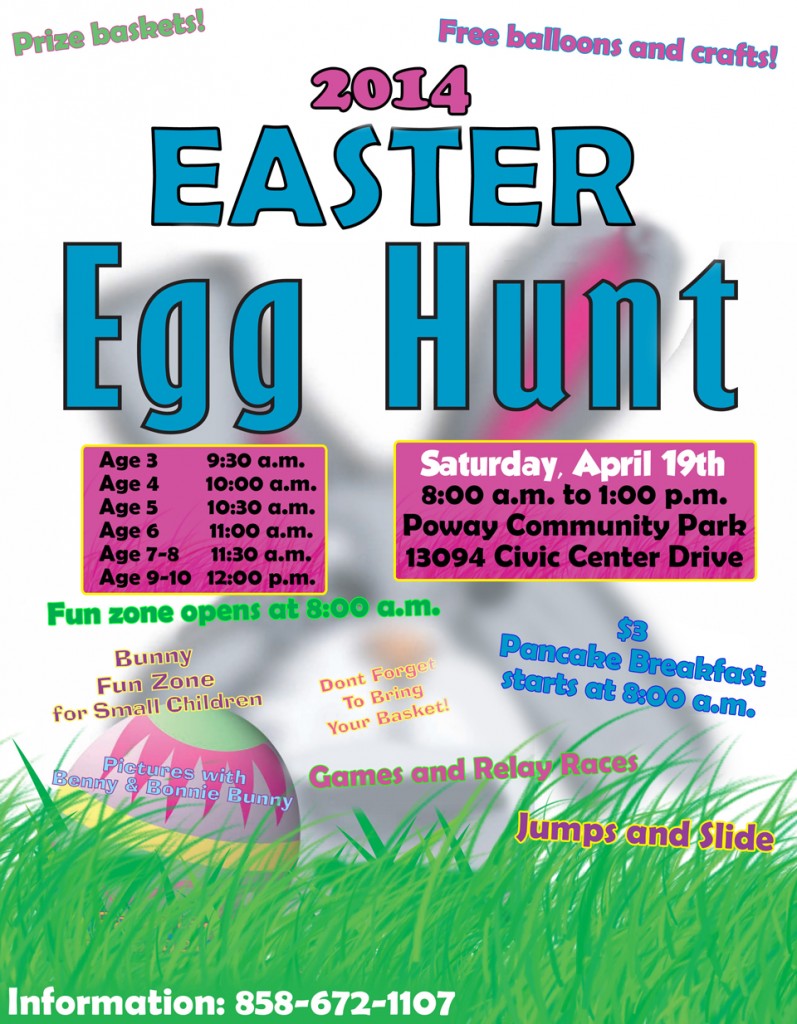 Poway Easter Egg Hunt